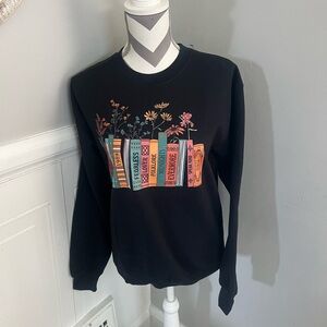 Taylor swift Black Sweatshirt with Colorful Book Desig of albums